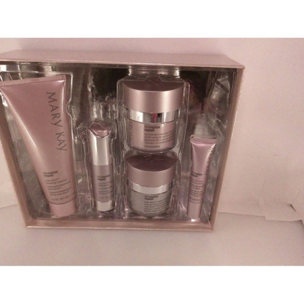 MARY KAY TimeWise Repair Volu-Firm Skincare 5 Piece Set Anti Aging SPF 30 NEW - Picture 9 of 10